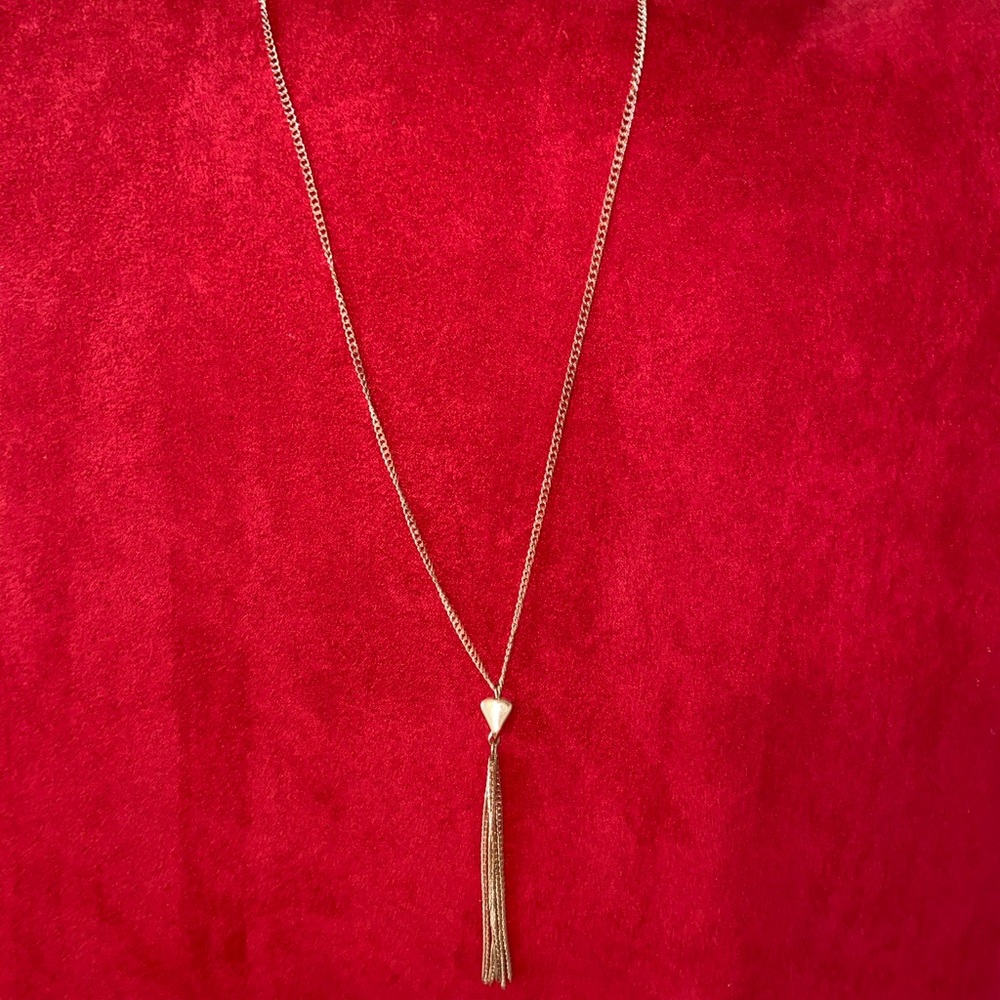 Tassel Drop Necklace